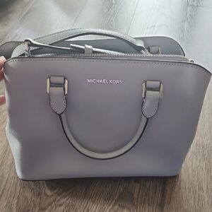 Michael Kors Satchel in Light Gray